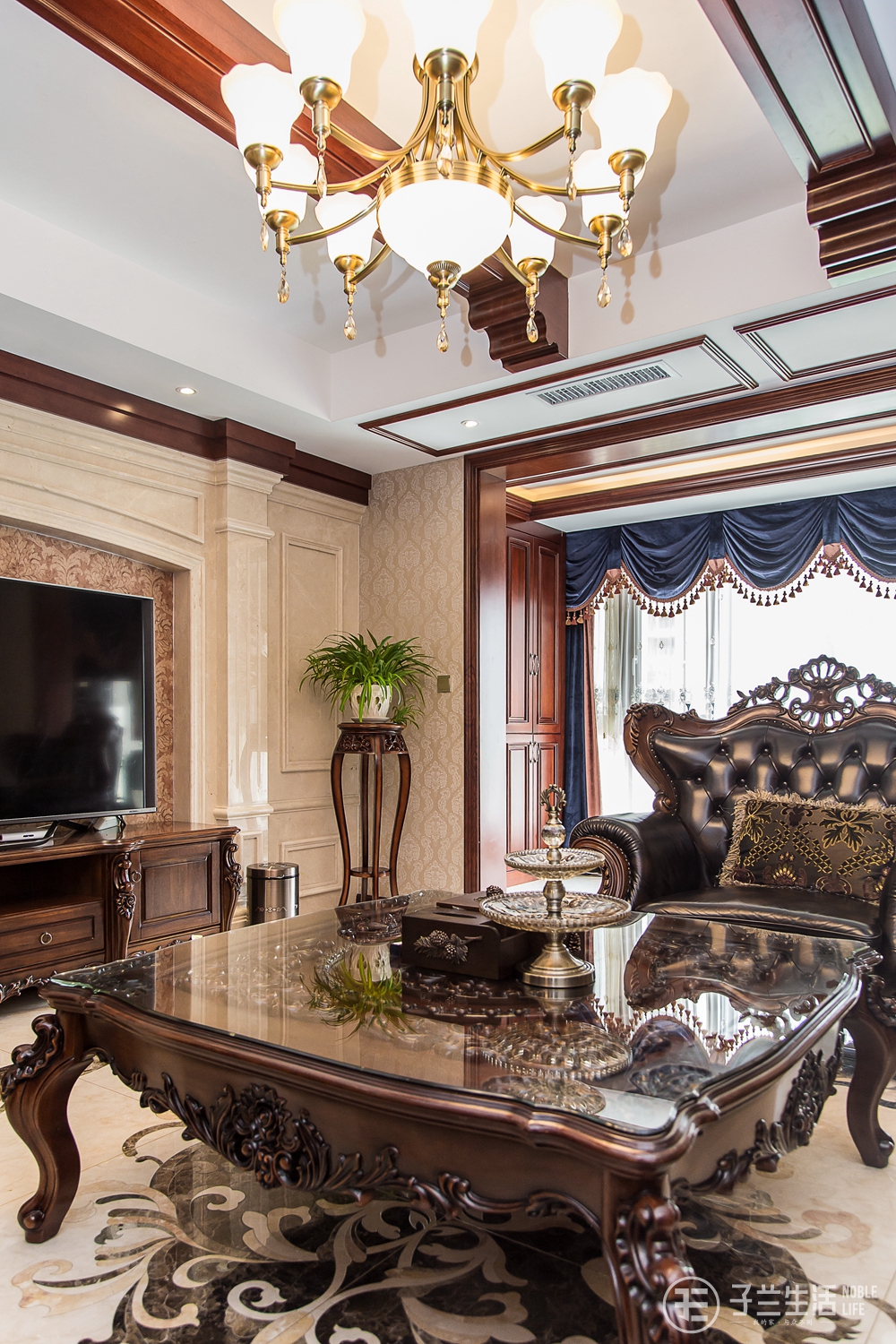 子蘭裝飾_貴陽(yáng)裝修_美的林城裝修效果圖