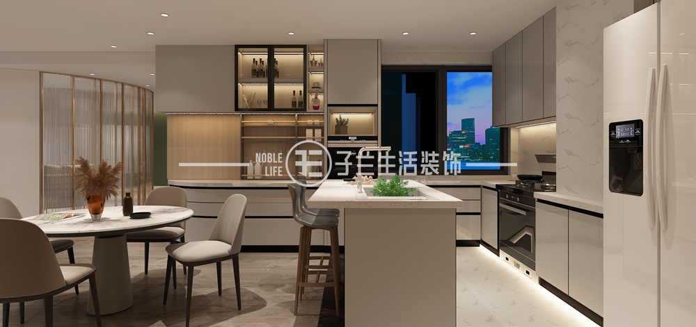 子蘭生活裝飾恒大中央公園裝修效果圖